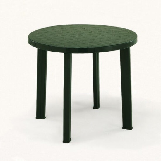 Zahradní kulatý stolek DON — zelená