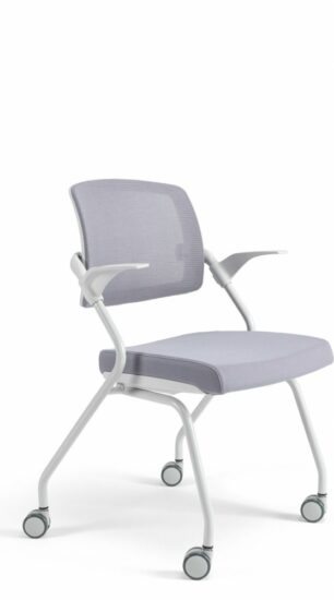 Konferenční židle na kolečkách Bestuhl U20 WHITE — více barev