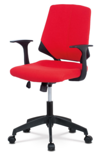 Kancelářská židle na kolečkách BELA — červená