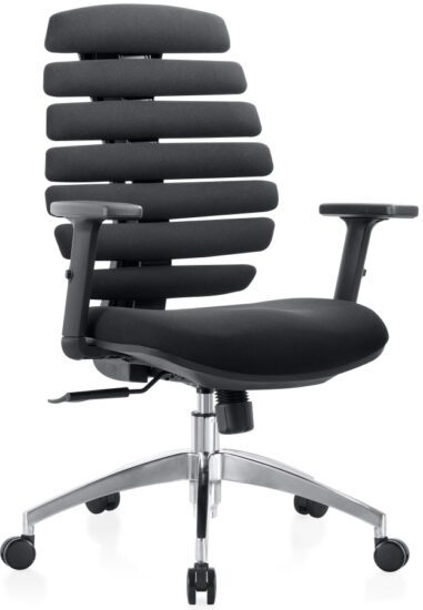 Kancelářská ergonomická židle FISH — látka