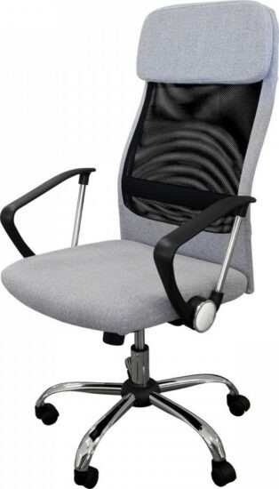 Kancelářské židle - Idea Kancelářské křeslo BOSS šedé