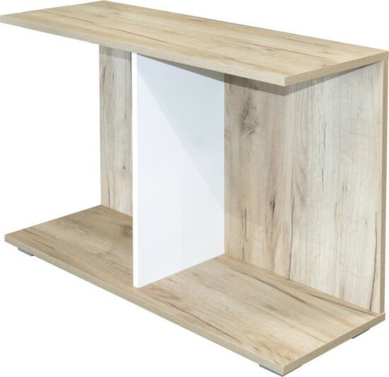 Konferenční stolky - Casarredo Konferenční stolek LAIT dub kraft šedý/bílá