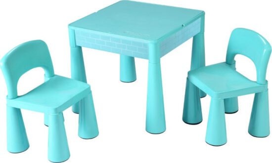 Dětské sety (stůl a židle) - NEW BABY Dětský set NEW BABY mátová