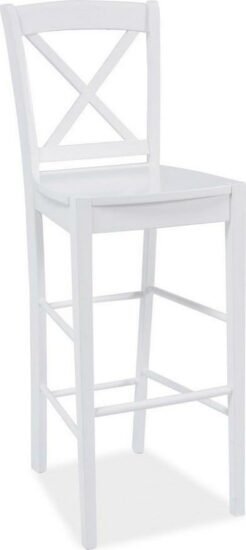 Barové židle - Casarredo Barová židle CD-964 bílá