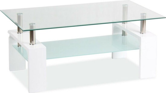 Konferenční stolky - Casarredo Konferenční stolek LISA BASIC II - bílý