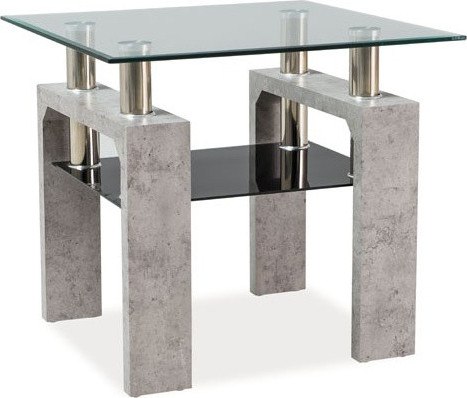Konferenční stolky - Casarredo Konferenční stolek LISA D beton