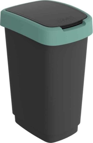 Odpadkové koše - ROTHO TWIST odpadkový koš 25L - zelená