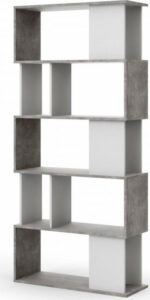 Dělící stěny - Falco Regál Penta 735 bílá/beton