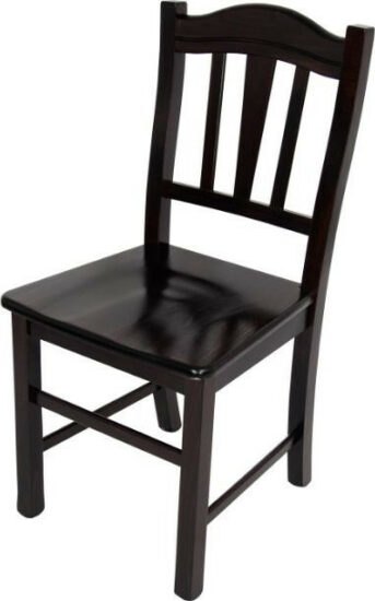 Jídelní židle - MIKO Dřevěná židle Silvana masiv - wenge