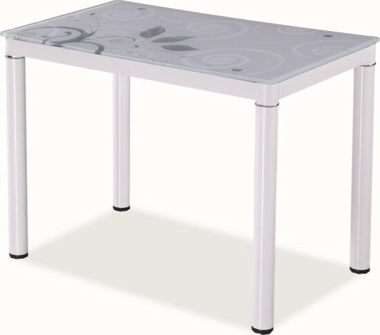 Jídelní stoly - Casarredo Jídelní stůl DAMAR 80x60 bílý