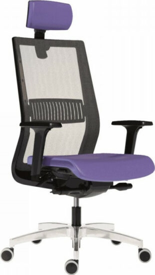 Kancelářské židle - Antares Kancelářská židle 1990 SYN TITAN MESH ALU PDH