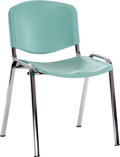 Konferenční - Alba Konferenční židle Iso plastová - tm. zelená/černá