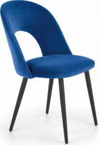 Jídelní židle - Halmar Jídelní židle K384 - modrá