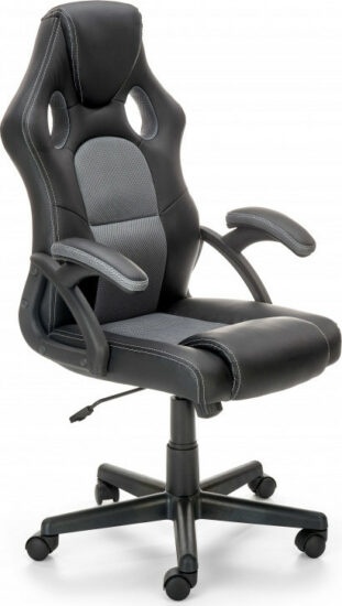 Herní židle - Halmar Kancelářská židle BERKEL - černá/šedá