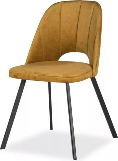 Jídelní židle - MIKO Jídelní židle KT 680M - podnož kov