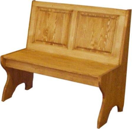 Jídelní - Unis Dřevěná lavice plná malá 00528