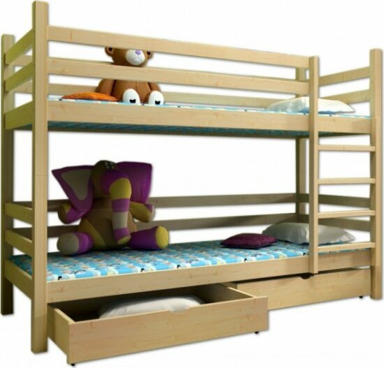 Dětské patrové postele - Vomaks  PP 008 - 1147/BAR5