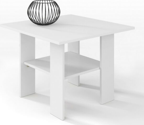 Konferenční stolky - Casarredo Konferenční stolek AGA H50 bílá