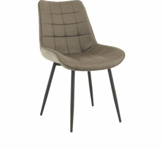 Jídelní židle - Tempo Kondela Židle SARIN - šedohnědá/černá + kupón KONDELA10 na okamžitou slevu 3% (kupón uplatníte v košíku)