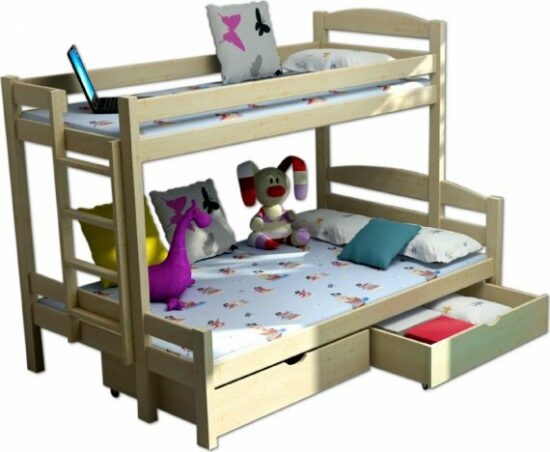 Dětské patrové postele - Vomaks  PPS 001 - 1231/BAR10