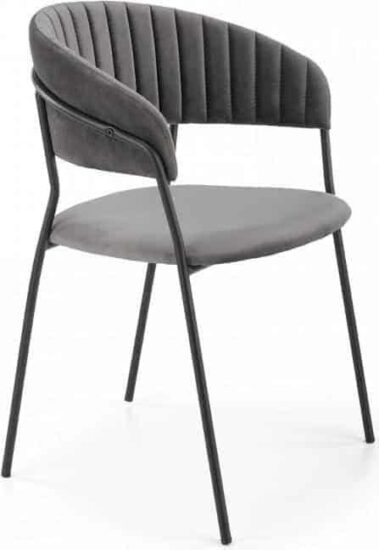 Polokřesla (židle s područkami) - Halmar Polokřeslo K426 - šedé