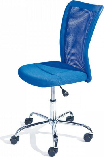 Dětské židle - Idea Kancelářská židle BONNIE modrá