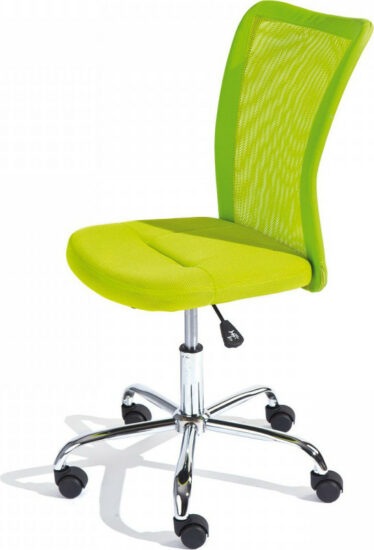 Dětské židle - Idea Kancelářská židle BONNIE zelená