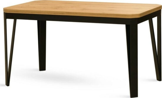 Jídelní stoly - Stima  jídelní stůl SAM - dub wotan  120x80/+40 cm rozklad