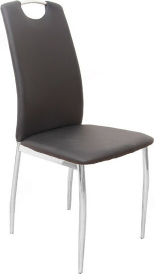 Jídelní židle - Tempo Kondela Židle ERVINA - černá ekokůže + kupón KONDELA10 na okamžitou slevu 3% (kupón uplatníte v košíku)