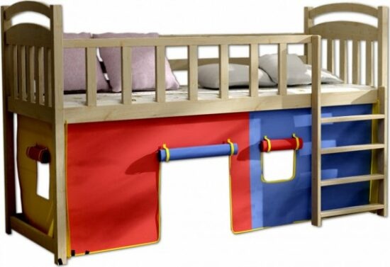 Dětské patrové postele - Vomaks Zvýšené patro ZP 003 - 1243/BAR14