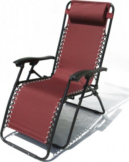 Zahradní židle a křesla - Rojaplast Křeslo AN2320 OXFORD - bordo