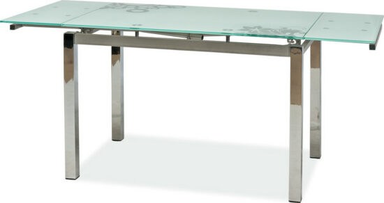 Jídelní stoly - Casarredo Jídelní stůl GD-017 rozkládací bílý