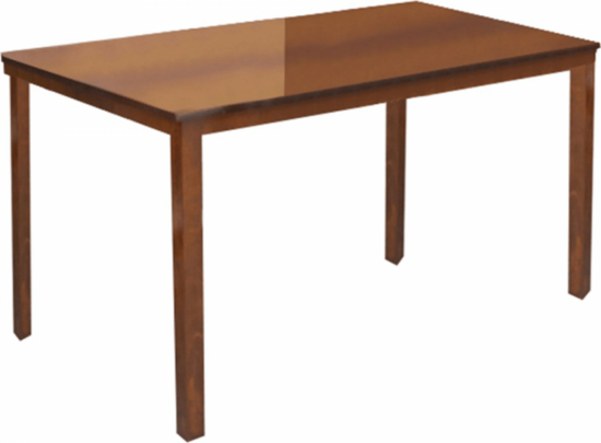 Jídelní stoly - Tempo Kondela Stůl 110 ASTRO - ořech + kupón KONDELA10 na okamžitou slevu 3% (kupón uplatníte v košíku)