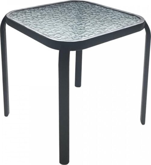 Stoly a stolky - Tempo Kondela Zahradní konferenční stůl RAMOL - ocel / tvrzené sklo + kupón KONDELA10 na okamžitou slevu 3% (kupón uplatníte v košíku)