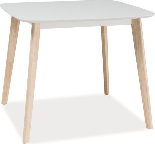 Jídelní stoly - Casarredo Jídelní stůl TIBI bílá/dub