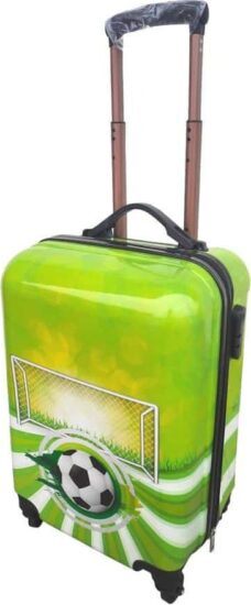 Dětské kufry na kolečkách - bHome Dětský cestovní kufr Fotbal 45l KFBH1252