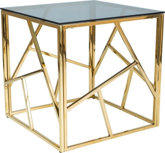 Konferenční stolky - Casarredo Konferenční stolek ESCADA B zlatý kov/kouřové