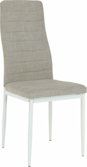 Jídelní židle - Tempo Kondela Židle COLETA NOVA - béžová/bílá + kupón KONDELA10 na okamžitou slevu 3% (kupón uplatníte v košíku)