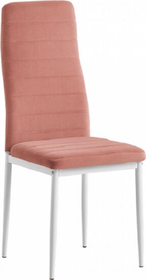 Jídelní židle - Tempo Kondela Židle COLETA NOVA - růžová / bílá + kupón KONDELA10 na okamžitou slevu 3% (kupón uplatníte v košíku)