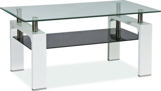 Konferenční stolky - Casarredo Konferenční stolek LISA II - bílý lak