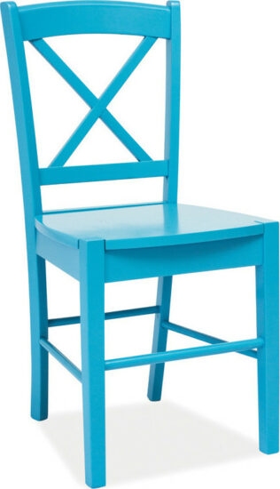 Jídelní židle - Casarredo Jídelní dřevěná židle CD-56 modrá