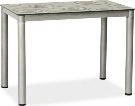 Jídelní stoly - Casarredo Jídelní stůl DAMAR 80x60 šedý
