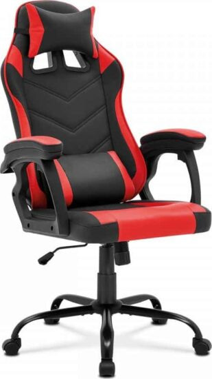 Kancelářské židle - Autronic Herní křeslo KA-L626 RED