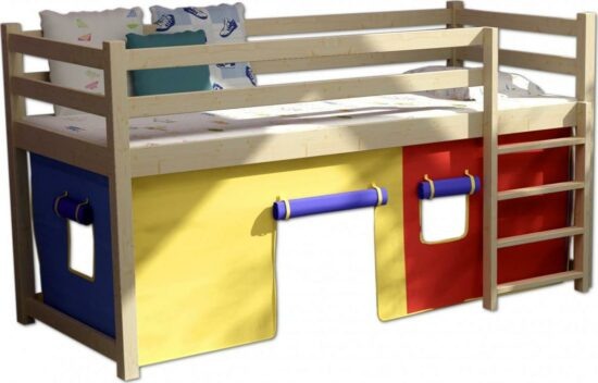 Dětské patrové postele - Vomaks Zvýšené patro ZP 002 - 1240/BAR14