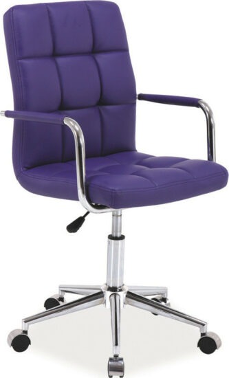 Kancelářské židle - Casarredo Kancelářská židle Q-022 fialová