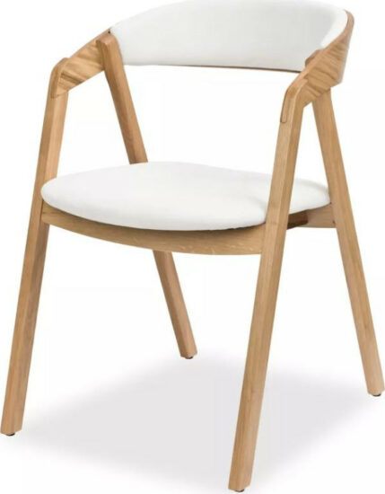 Jídelní židle - MIKO Jídelní židle Guru buk čalouněný sedák a opěrka