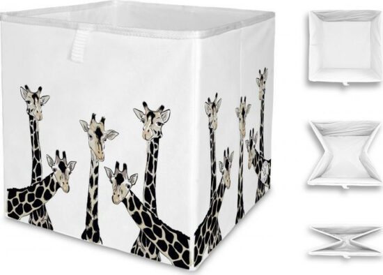 Boxy - Butter Kings Úložná krabice friendly giraffes