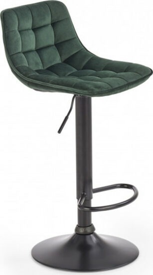 Barové židle - Halmar Barová židle H95 - tmavě zelená