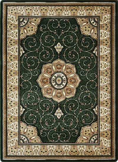 Orientální - Berfin Dywany Kusový koberec Adora 5792 Y (Green) 140x190 cm