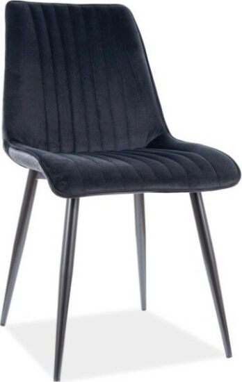 Jídelní židle - Casarredo Jídelní židle PIKI černá/černá mat